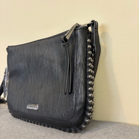 NWOT Jessica Simpson Black Camille Crossbody Bag - Picture 7 of 12